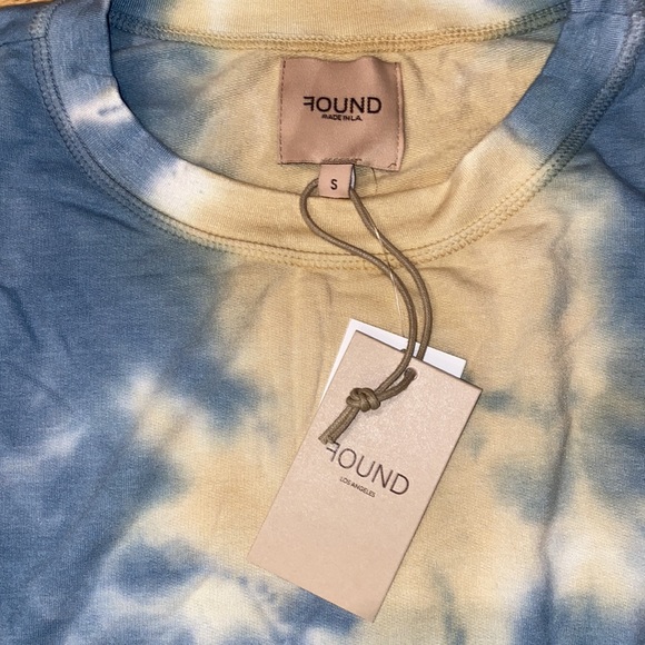 NWT FOUND Step Hem Cozy Sweatshirt In Moon Shadow Tie Dye - Picture 5 of 8